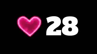 30 second valentine's day timer (silent)
