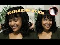 HOW TO: Glue-less! No Hair Left Out! Full Lace Wig Customization - R&amp;S Hair