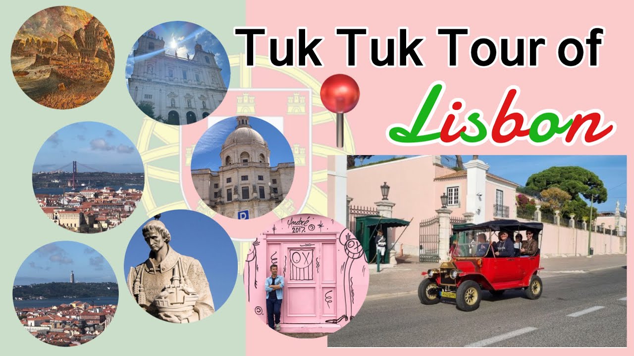 Lisbon Tuk Tuk Tour!! 🇵🇹✨💓🌍🛺