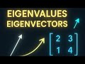 Eigen values and Eigen vectors | Easy Method with One Example#youtubeshorts #eigenvalue#eigenvector