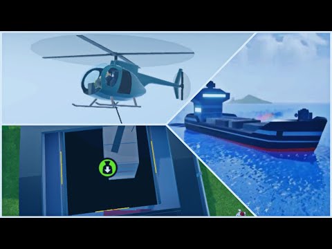 ОГРАБЛЕНИЕ КОРАБЛЯ + НОВЫЙ ВЕРТОЛЁТ//Roblox jailbreak update//ОБЗОР ОБНОВЛЕНИЯ