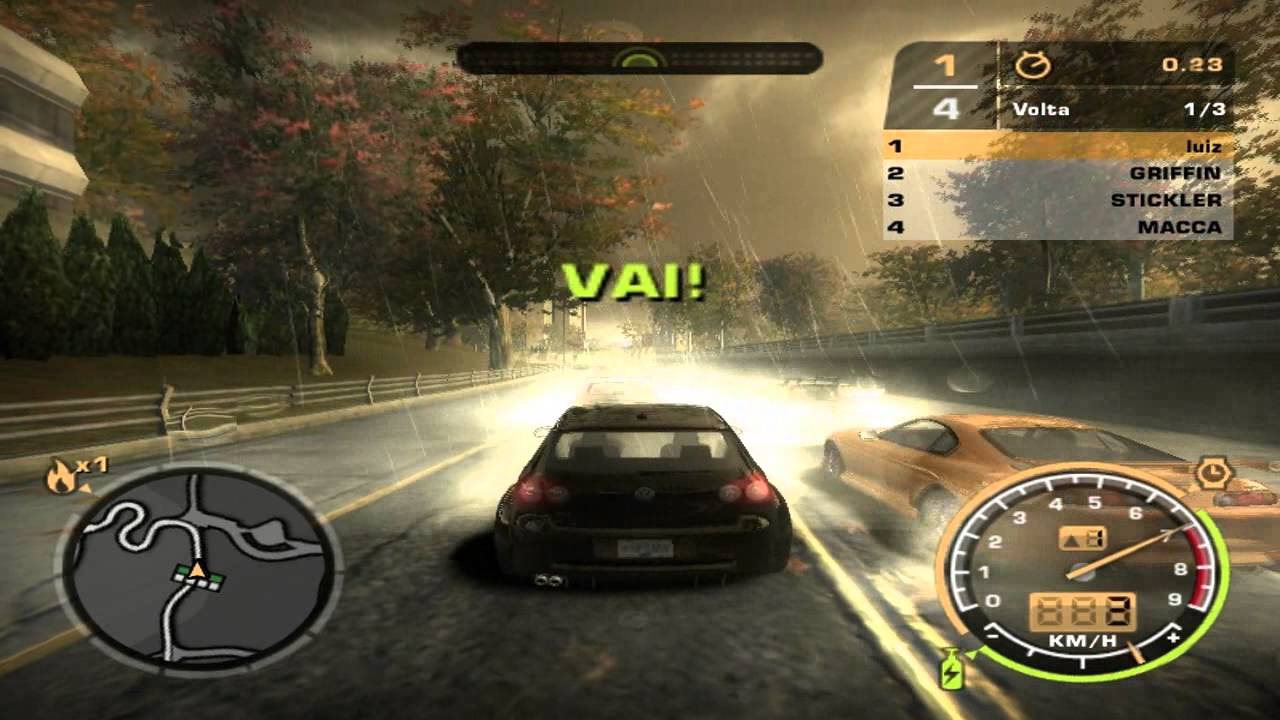 в nfs most wanted не видно карты и спидометра