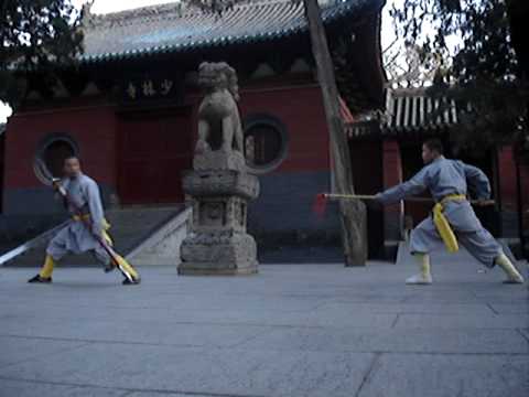 Shaolin Kung Fu - My Students Zhou Miao & Zhou Pen...