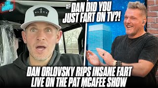 Dan Orlovsky Rips Massive Fart, Throws The Pat McAfee Show Into Chaos