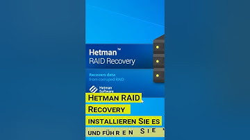 Wie Daten von einem RAID-Array mit einem nicht funktionierenden Controller wiederherstellen #short