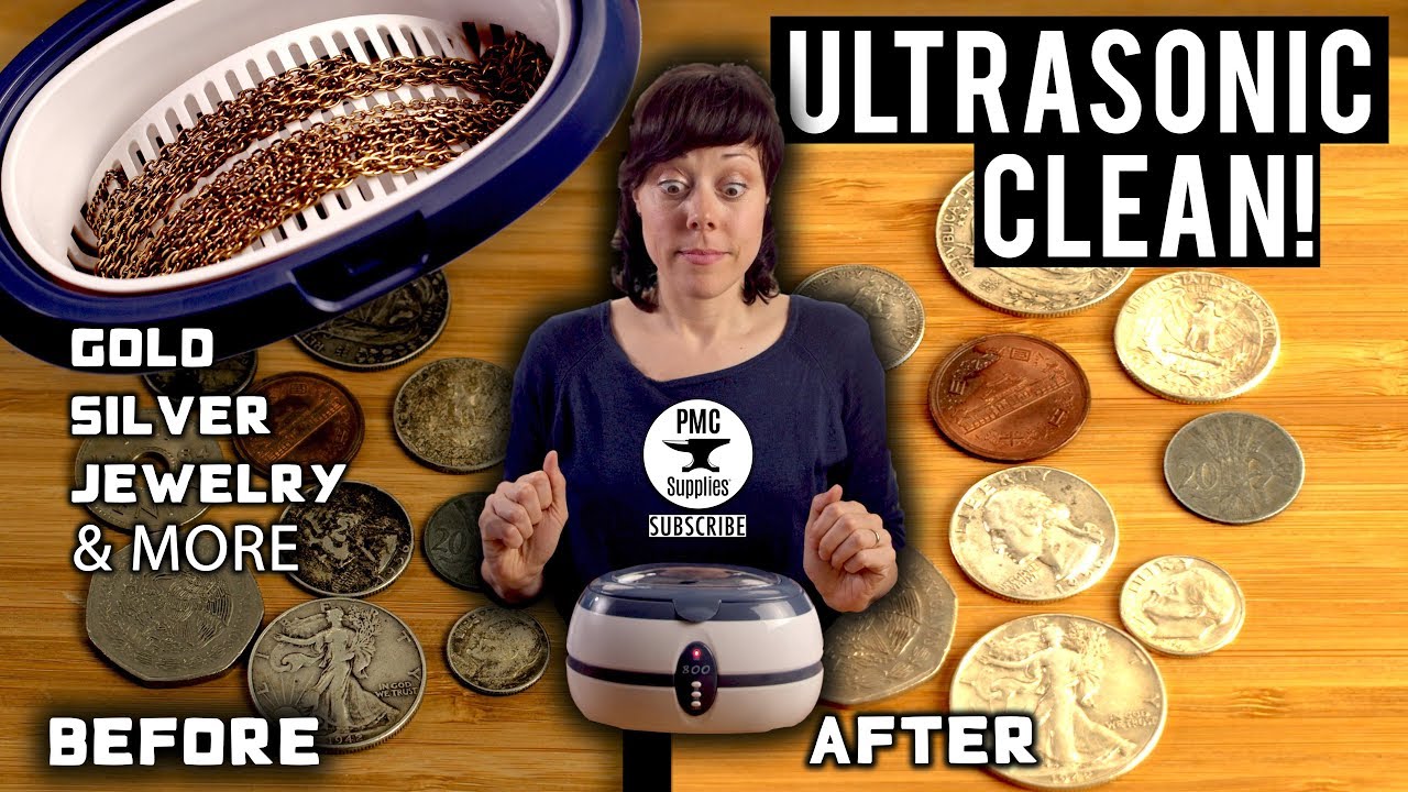 Ultrasonic Gold, Silver, Jewelry (& more!) Cleaner 