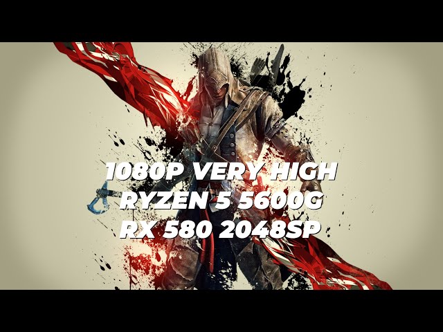 DARK SOULS III / RYZEN 5 5600G / RX 580 8GB 2048SP / TESTING IN