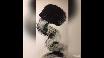 Halloween quick art demo | Mystery Alien simple abstract painting | Super easy art tutorial