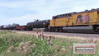 Union Pacific trains from Gibbon to Alda,NE July 1,2019