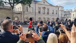 Queen's coffin procession along Whitehall - 14th September 2022