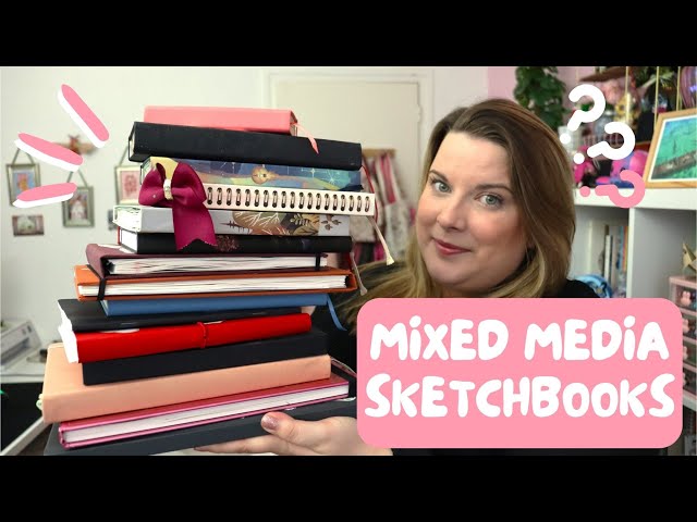 best mixed media sketchbook｜TikTok Search