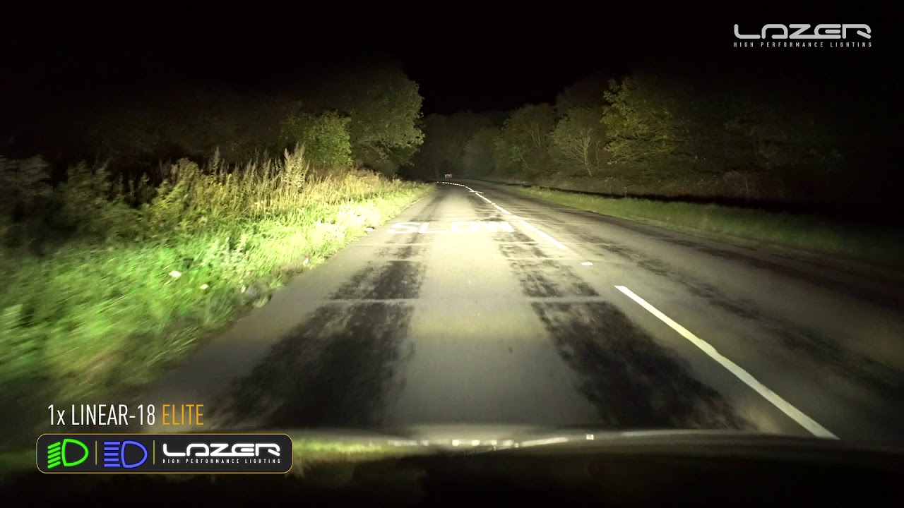 Lazer Lamps Linear 18 Elite Youtube