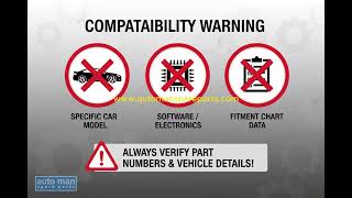 ECU Compatibility Secrets| How to Match Part Numbers Across Different Car Brands| Automan Spare Part ECU Compatibility Secrets| How to Match Part Numbers Across Different Car Brands| Automan Spare Part