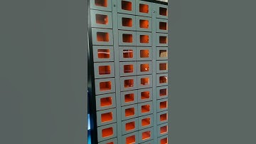 Warehouse Asset Management Lockers  #smartcabinet #storagesolutions