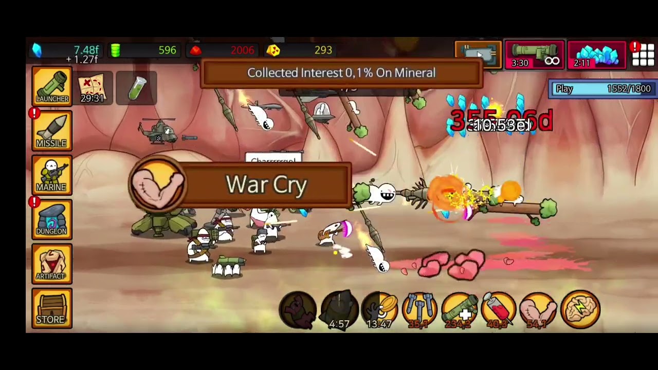Stage 4510 - 4695 Missile Dude RPG: idle hero - Gameplay Android, iOS ...