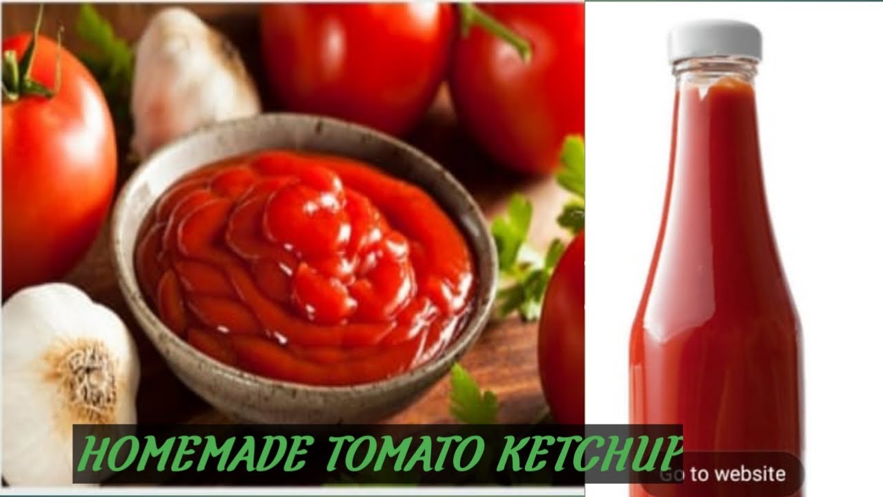 Homemade Tomato Ketchup//A perfect Tomato sauce recipe at home