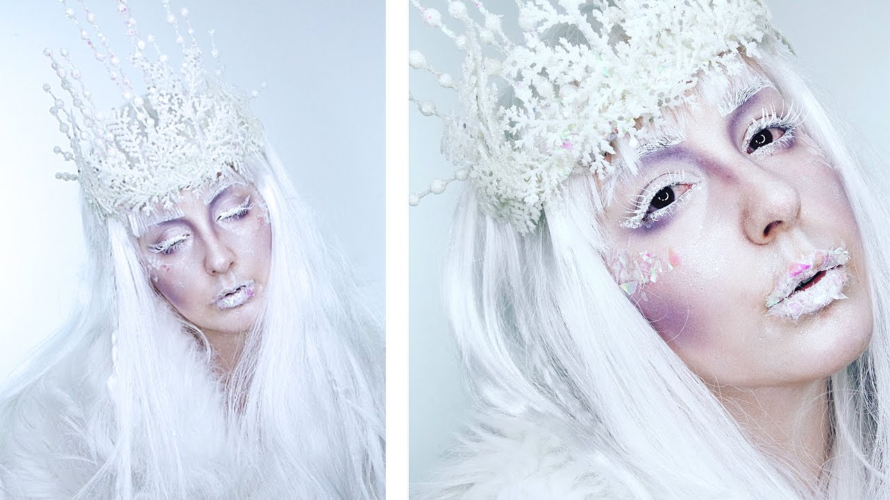 Ice Queen Makeup Crown Makeup Tutorial By Tashaleelyn YouTube