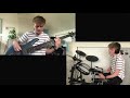 Leave the door open - Silk Sonic (Bass and drum cover)