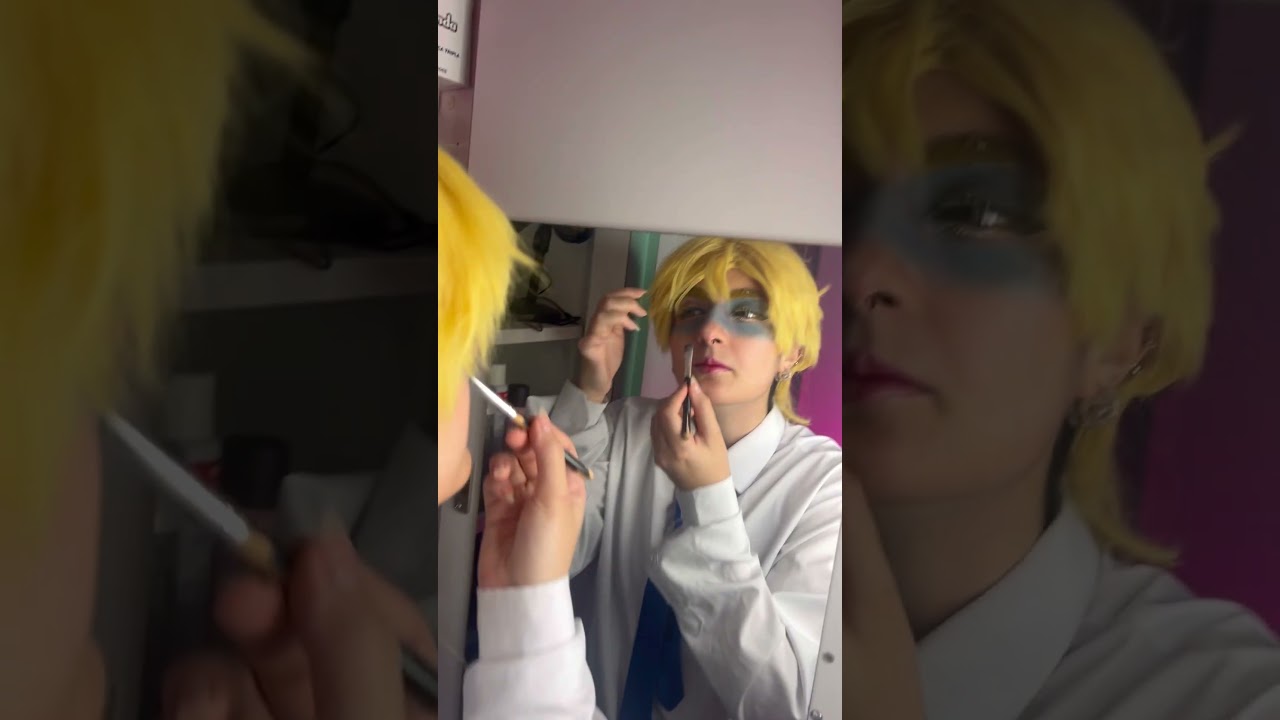 NATHANIEL FICA AZUL!! #cosplay #amordoce @Nandalorenzine