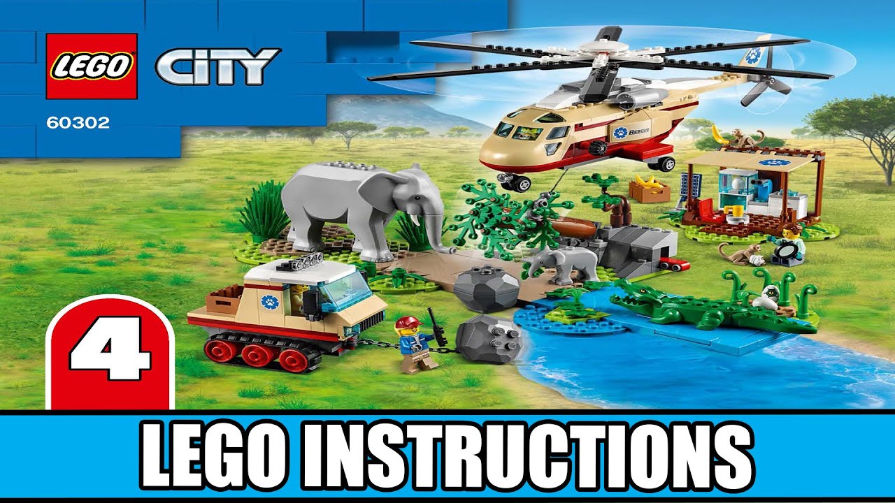 Wildlife Rescue Operation LEGO instructions