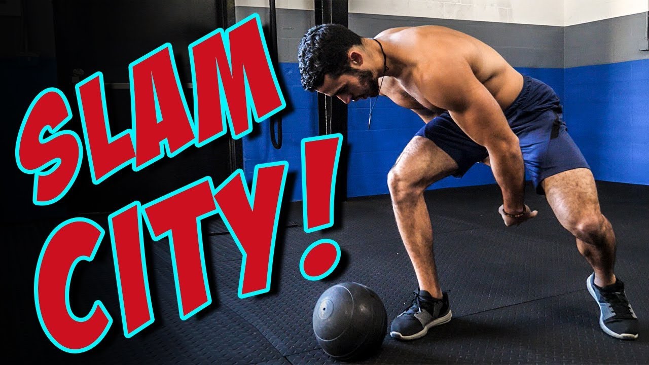 Total Body 3 Minute Slam Ball Workout