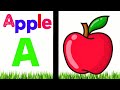 Bright &amp; Colorful ABC Song 🎶 | A to Z Alphabet Learning