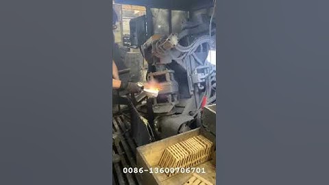 Automatic gravity die casting machine for brass shower mixer #machine #casting #brass #shower