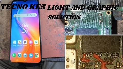 TECNO KE5 LIGHT AND GRAPHIC SOLUTION