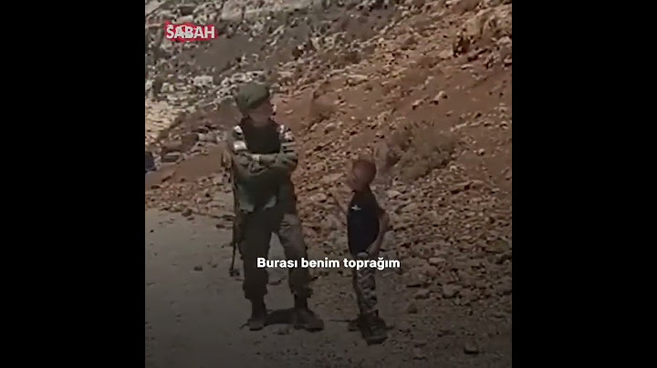 Filistinli çocuk Yahudi askerin yüzüne söylüyor: Burası benim toprağım!