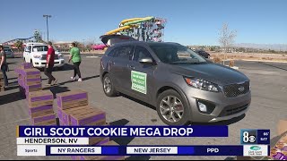 Girl Scout cookie season begins with annual ‘mega drop’