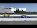 Supercharged isf  rr racing  roll racing 150mph