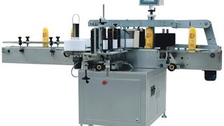 full automatic three sides labeling machine for glass bottle horizontal sticker adhesive labeller