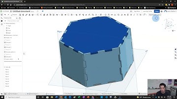 Making a hexagon box: Designing for laser cutting in Onshape, part 5
