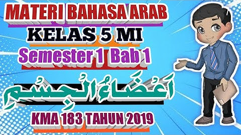 MATERI BAHASA ARAB KELAS 5 MI SEMESTER 1|BAB 1 Body Parts |Part 1!