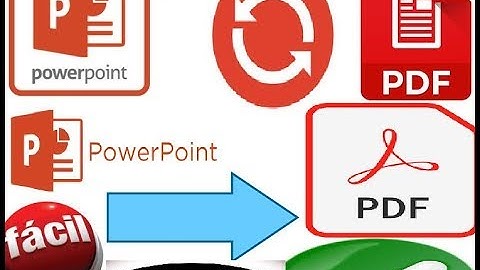 COMO CONVERTIR DE POWER POINT A PDF SIN PRO0GRAMAS, NI PÁGINAS Y SIN INTERNET