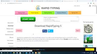 Download and Install Rapid Typing Software screenshot 4