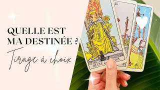 Quel est votre but et votre destin ? Tarot - Tirage à choix