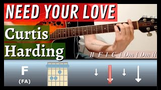Need Your Love TUTORIAL Curtis Harding EZ Guitar1