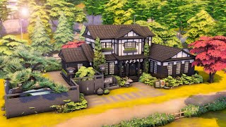 Japanese Spa 🪷// The Sims 4: Speed Build // No CC