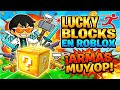 ¡Lucky Blocks En Roblox! Armas Muy OP!!!