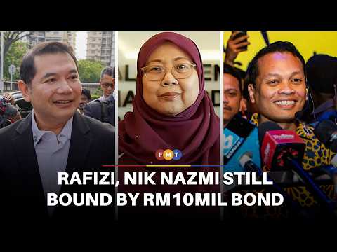 Rafizi, Nik Nazmi still bound by RM10mil party bond, says Fuziah