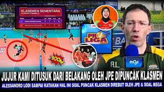 🔴DITUSUK DARI BLKNG‼️Coach Petro LODI Smpai Akui TK MENYANGKA Puncak Klasmen DiRebut JPE Berkat MEGA