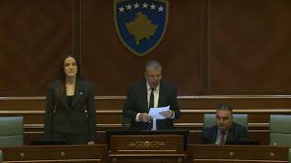 Konsuohet Kuvendi I Kosovës, Albulena Haxhiu Zgjidhet Kryetare E Re E Parlamen