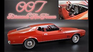 Ford Mustang Sportsroof 1971 Coupe 1:24 Skala-Modelle Detaillierte Modellauto 