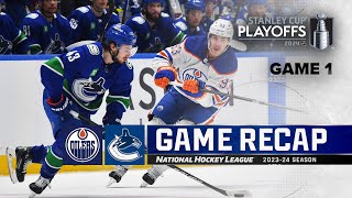 Gm 1: Oilers @ Canucks 5/8 | NHL Highlights | 2024 Stanley Cup Playoffs screenshot 5
