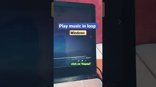 how to loop music in windows #loopMusic #playinLoop