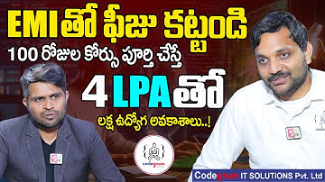 EMI Option Available! | Complete 100 Days Course and Unlock 1 Lakh+ Jobs at 4 LPA..! | Codegnan