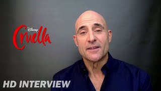 Mark Strong on playing John the Valet in 'Cruella'