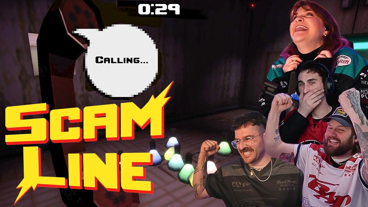 Scam Line Build we definitely didn't scam each other... | Scam Line - YouTube