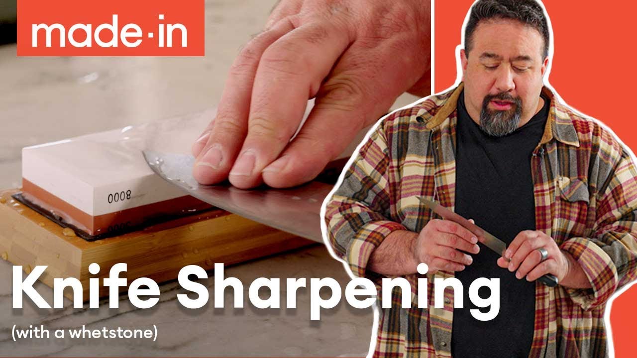 How To Sharpen A Knife With A Whetstone